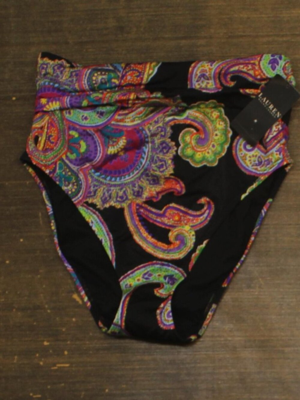 Lauren Ralph Lauren Black Lauren Ralph Lauren High Waist Bikini 8